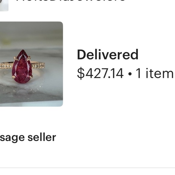 14k Rose Gold and Pink Tourmaline Ring - Picture 8 of 8